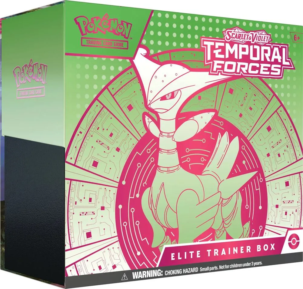 [TCG-532848] Temporal Forces Elite Trainer Box [Iron Leaves ex]