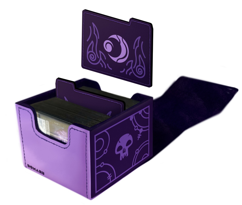[ACC-SH-GATMTGABDMR26EVTB] Gatherers' Tavern: Magic the Gathering Lorwyn Eclipsed Eventide Black Domaru Box