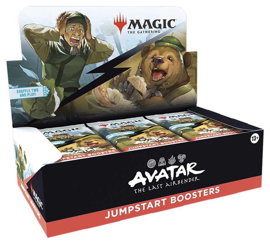 [SLD-SH-WCMGTLAJMP] Avatar The Last Airbender Jumpstart Booster Display