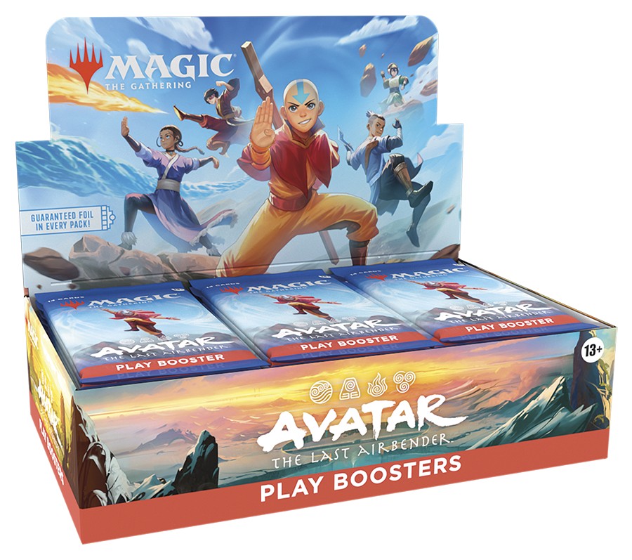 [SLD-SH-WCMGTLAPB] Avatar The Last Airbender Play Booster Display