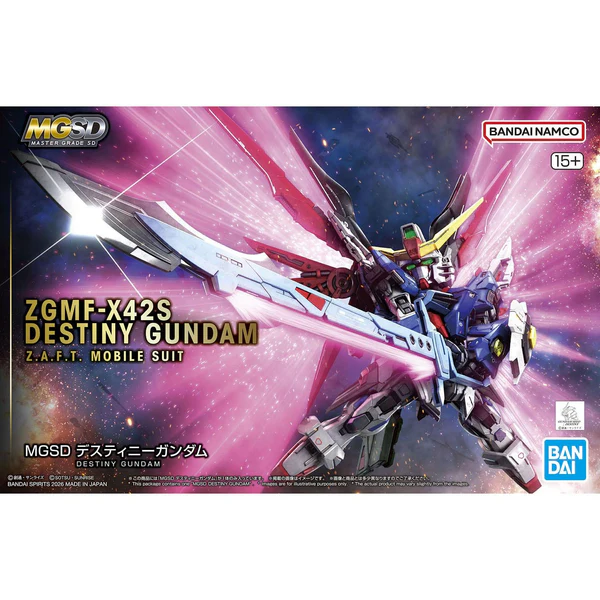 [MDL-SH-BAS2805083] MGSD ZGMF-X42S Destiny Gundam