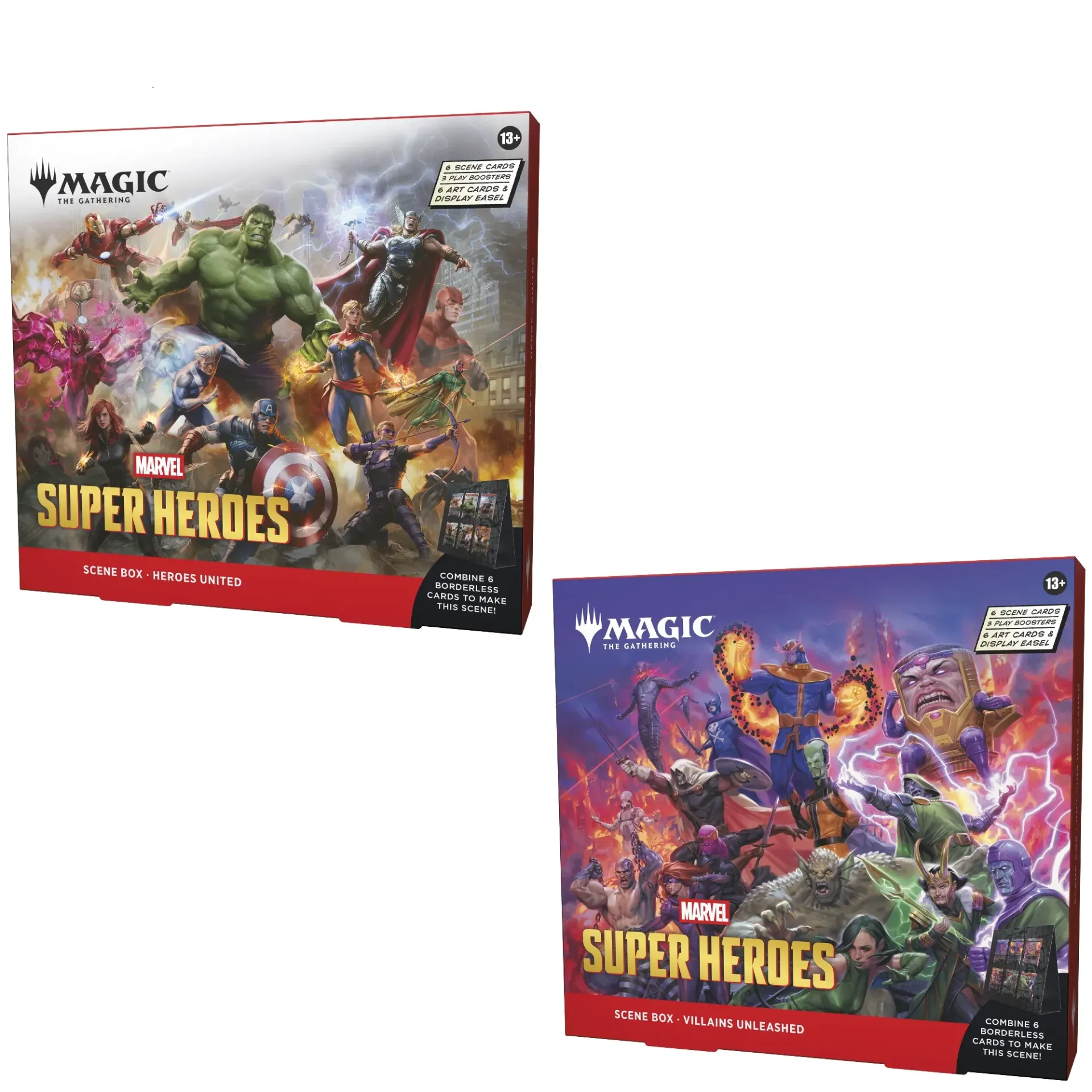 Magic: The Gathering - Marvel Super Heroes Scene Box Display