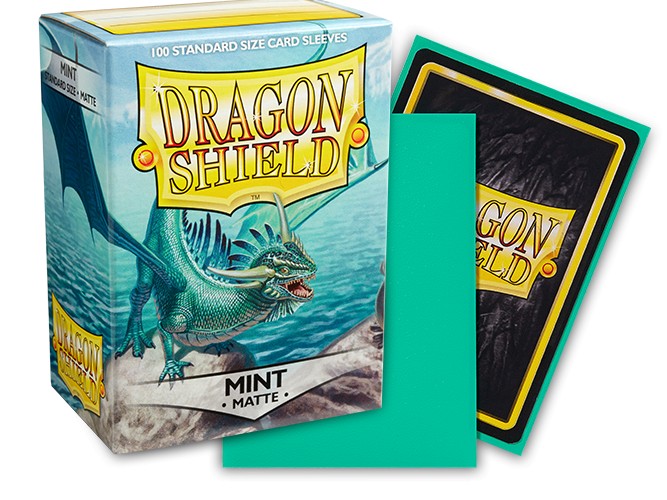 [ACC-SH-AT-11025] Matte Mint (100-Pack) - Dragon Shield Card Sleeves