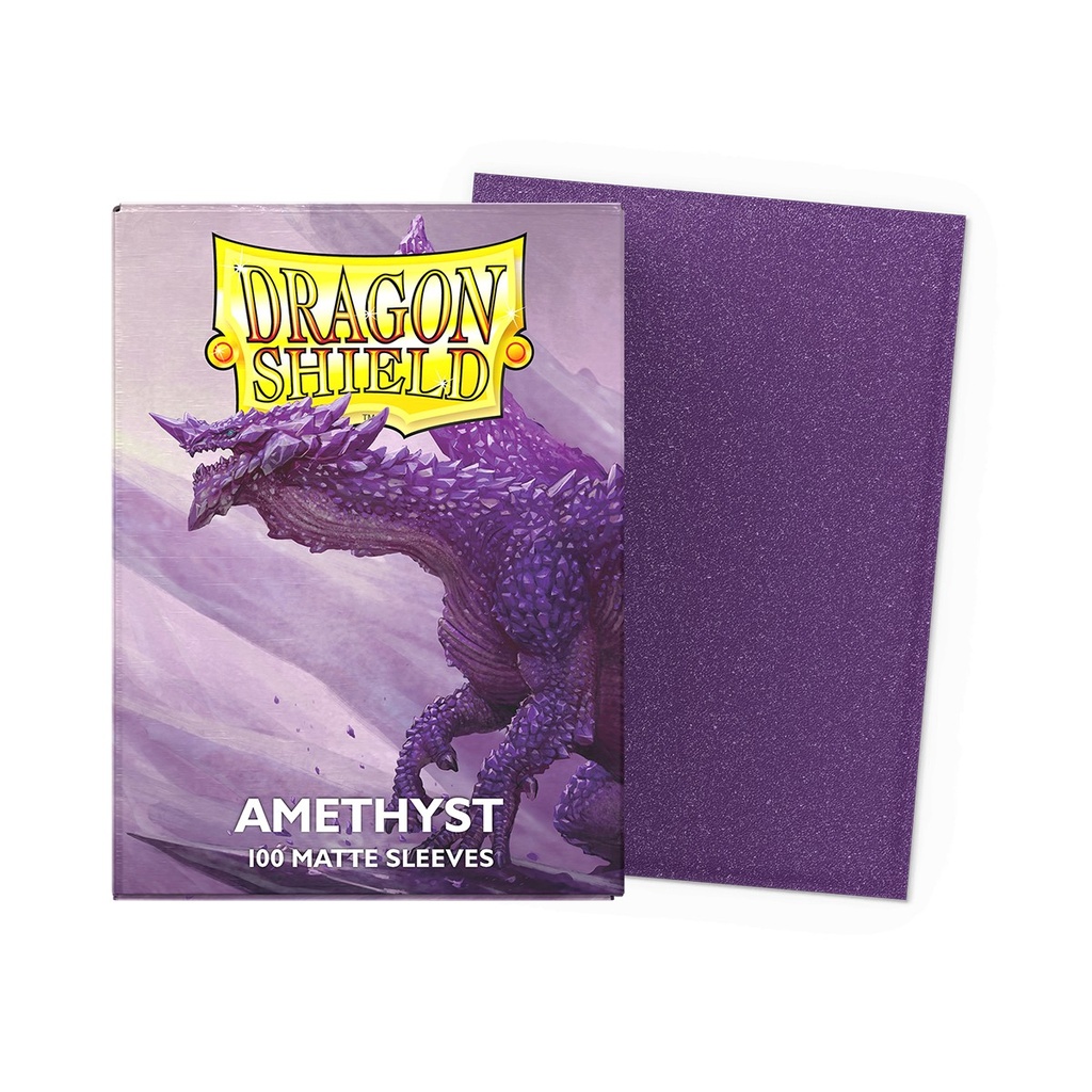 [ACC-SH-AT-11060] Matte Amethyst (100-Pack) - Player's Choice Dragon Shield Card Sleeves