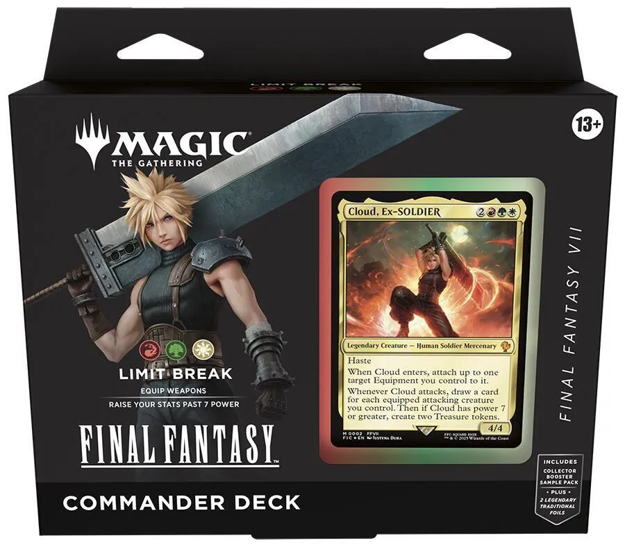 [DCK-MTG-WCMGFINCOM-LMTBRK] Final Fantasy Commander Deck - Limit Break