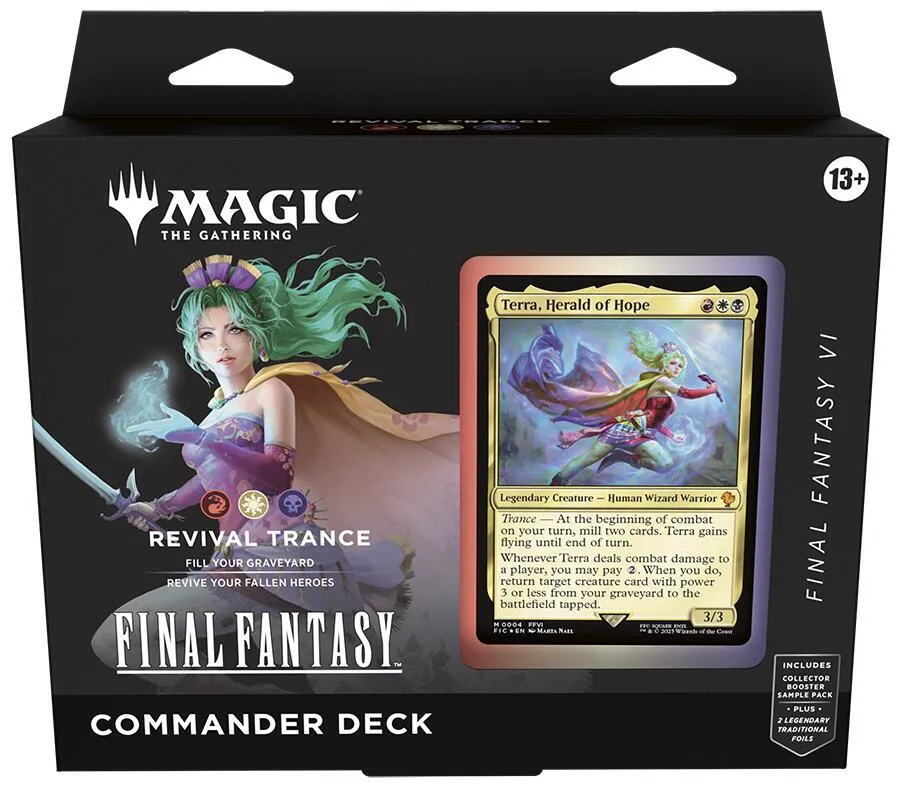 [DCK-SH-WCMGFINCOM-RVLTR] Magic: The Gathering - Final Fantasy Commander Deck - Revival Trance