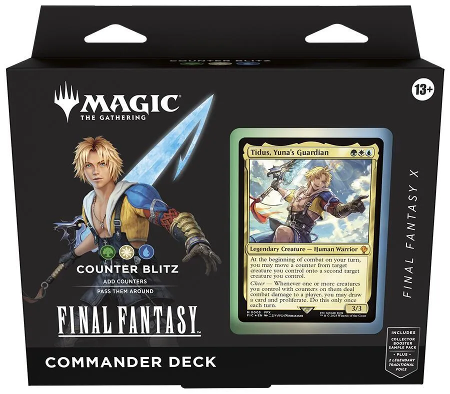 [DCK-MTG-WCMGFINCOM-CBLTZ] Final Fantasy Commander Deck - Counter Blitz