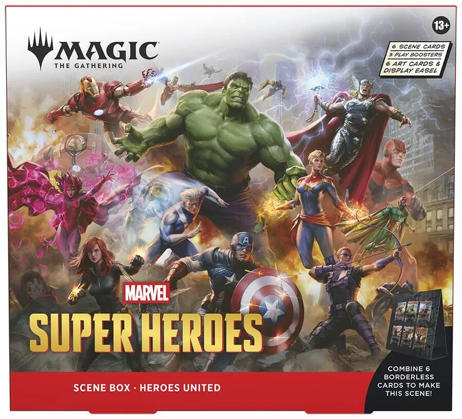 [SLD-SH-WCMGMSHSCENE-HERO] Magic: The Gathering - Marvel Super Heroes Scene - Heroes United