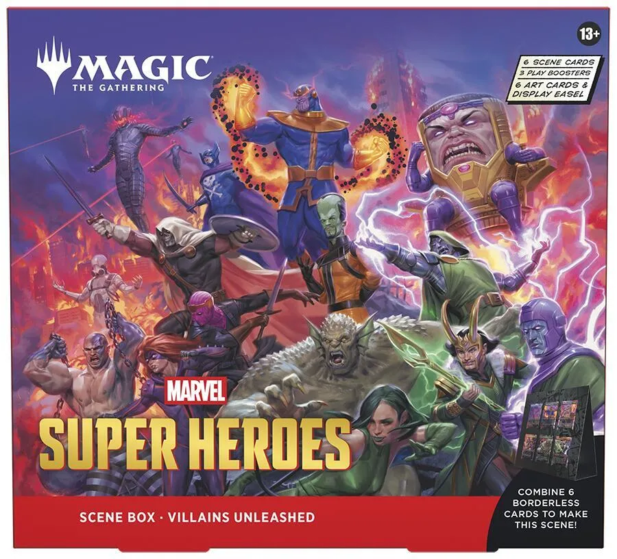 [SLD-SH-WCMGMSHSCENE-VILL] Magic: The Gathering - Marvel Super Heroes Scene - Villains Unleashed