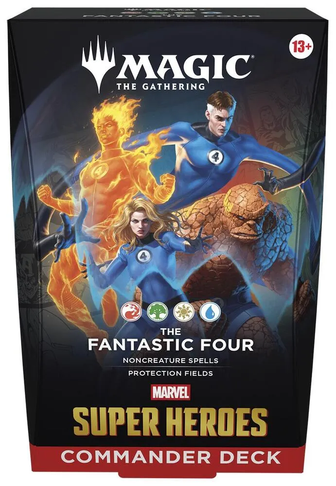 [SLD-SH-WCMGMSHCOM-FAN4] Magic: The Gathering - Marvel Super Heroes Commander Deck - The Fantastic Four