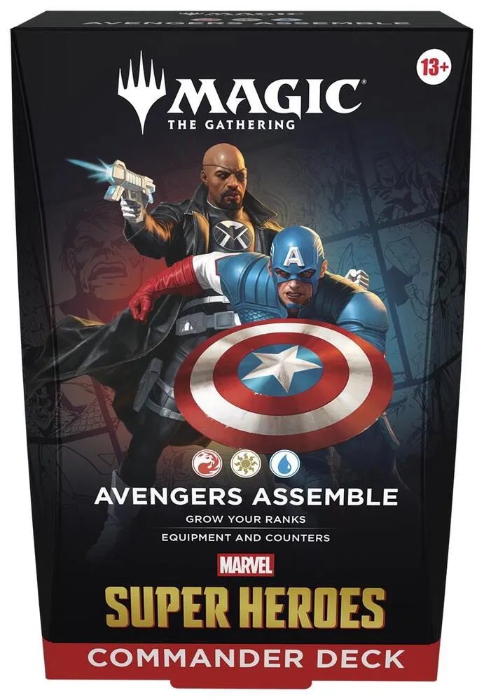 [SLD-SH-WCMGMSHCOM-AVENG] Magic: The Gathering - Marvel Super Heroes Commander Deck - Avengers Assemble