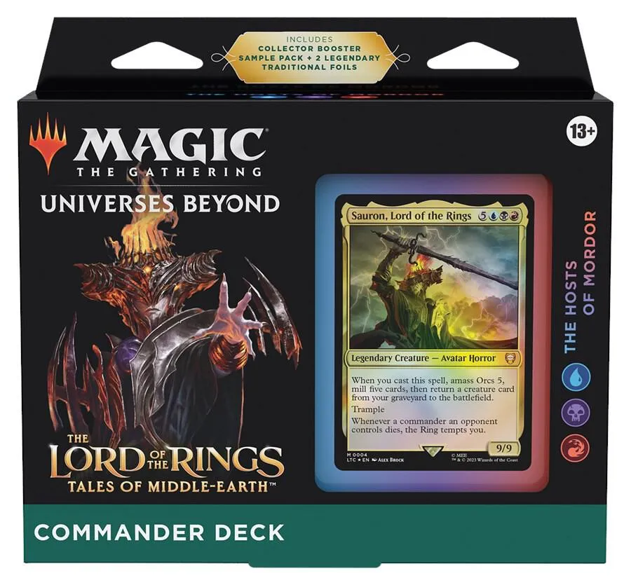 [MTG-LOTR-CMDR-DECK-MORDOR] The Hosts of Mordor - The Lord of the Rings Commander Deck